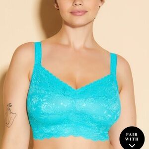 NWT COSABELLA Never Say Never Super Curvy Sweetie Bralette SZ Medium Andaman Sea